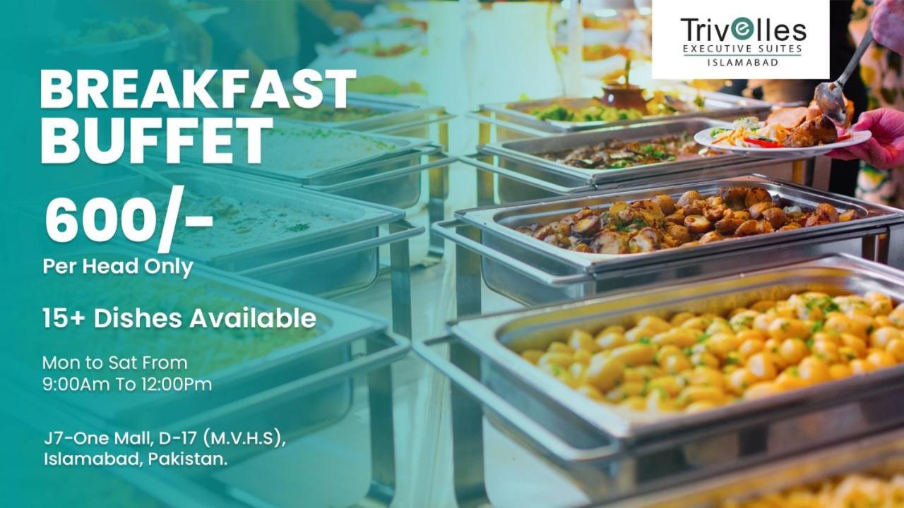 Trivelles Executive Suites Islamabad Buitenkant foto